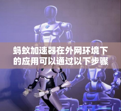 蚂蚁加速器在外网环境下的应用可以通过以下步骤进行 蚂蚁加速器在外网环境下的应用可以通过以下步骤进行