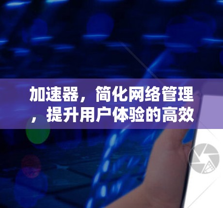 加速器,简化网络管理,提升用户体验的高效解决方案 加速器,简化网络管理,提升用户体验的高效解决方案