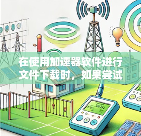在使用加速器软件进行文件下载时，如果尝试从外网下载文件，可能会因为服务器资源不足、服务器不稳定或服务器状态不佳而影响下载速度。以下是一些可能的原因和解决方法