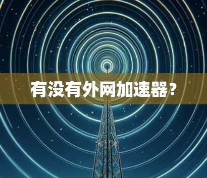 有没有外网加速器？