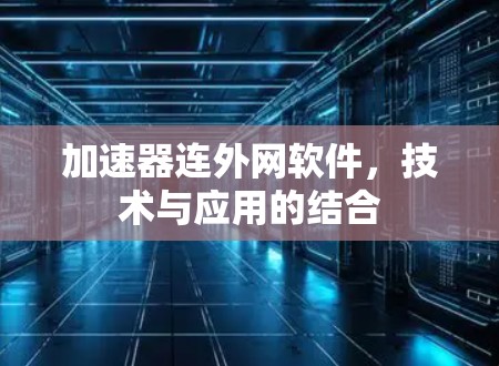 加速器连外网软件,技术与应用的结合 加速器连外网软件,技术与应用的结合