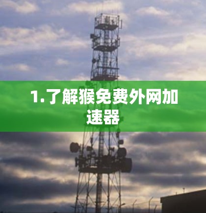 1.了解猴免费外网加速器 1.了解猴免费外网加速器