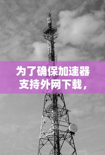 为了确保加速器支持外网下载,可以按照以下步骤操作 为了确保加速器支持外网下载,可以按照以下步骤操作