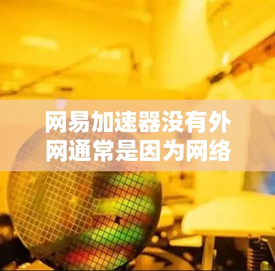 网易加速器没有外网通常是因为网络连接不稳定或已经被其他软件占用。以下是常见的解决方法 网易加速器没有外网通常是因为网络连接不稳定或已经被其他软件占用。以下是常见的解决方法