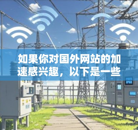 如果你对国外网站的加速感兴趣,以下是一些推荐的免费或功能强大的加速工具,这些工具通常用于加速国外网站的加载速度 如果你对国外网站的加速感兴趣,以下是一些推荐的免费或功能强大的加速工具,这些工具通常用于加速国外网站的加载速度