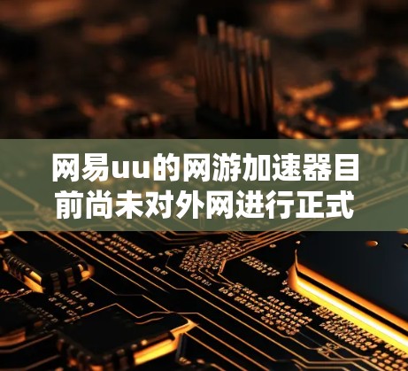 网易uu的网游加速器目前尚未对外网进行正式支持。以下是对网易uu的相关信息总结 网易uu的网游加速器目前尚未对外网进行正式支持。以下是对网易uu的相关信息总结