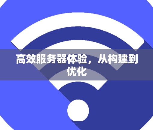 高效服务器体验，从构建到优化