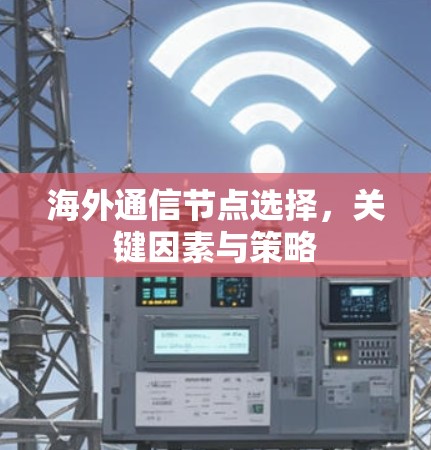 海外通信节点选择,关键因素与策略 海外通信节点选择,关键因素与策略