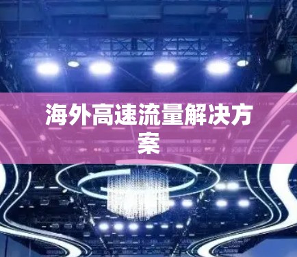 海外高速流量解决方案