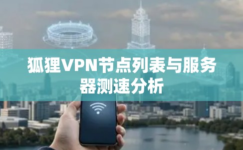 狐狸VPN节点列表与服务器测速分析 狐狸VPN节点列表与服务器测速分析