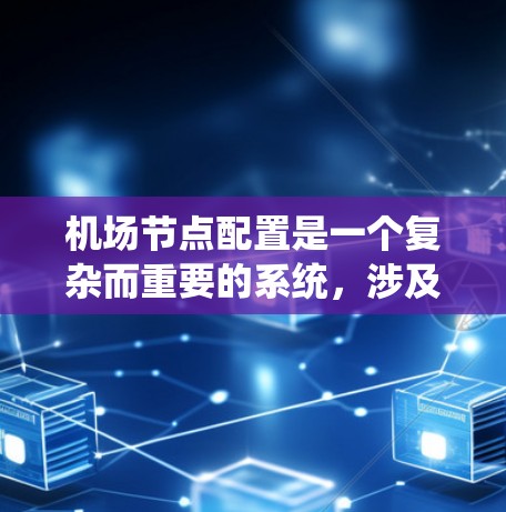 机场节点配置是一个复杂而重要的系统,涉及多个方面的协调和规划,以确保机场的高效运作和安全。以下是对机场节点配置的详细说明 机场节点配置是一个复杂而重要的系统,涉及多个方面的协调和规划,以确保机场的高效运作和安全。以下是对机场节点配置的详细说明