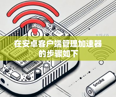 在安卓客户端管理加速器的步骤如下