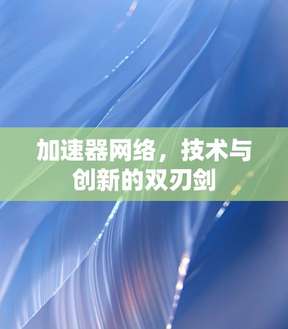 加速器网络,技术与创新的双刃剑 加速器网络,技术与创新的双刃剑