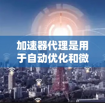 加速器代理是用于自动优化和微调模型参数的技术,帮助提高模型在加速器上的性能。以下是对加速器代理参数配置的详细总结