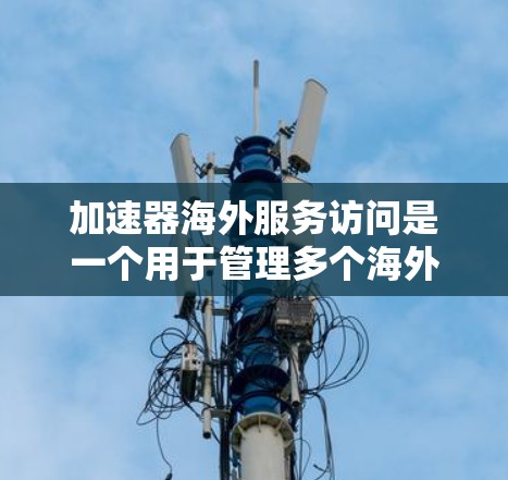 加速器海外服务访问是一个用于管理多个海外加速器的工具,旨在帮助用户高效访问和管理这些加速器,同时处理流量分配、监控等问题。以下是其详细信息和使用步骤 加速器海外服务访问是一个用于管理多个海外加速器的工具,旨在帮助用户高效访问和管理这些加速器,同时处理流量分配、监控等问题。以下是其详细信息和使用步骤