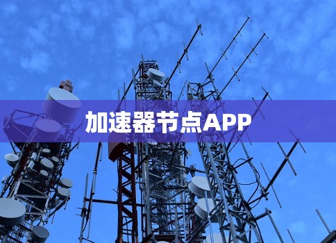 加速器节点APP